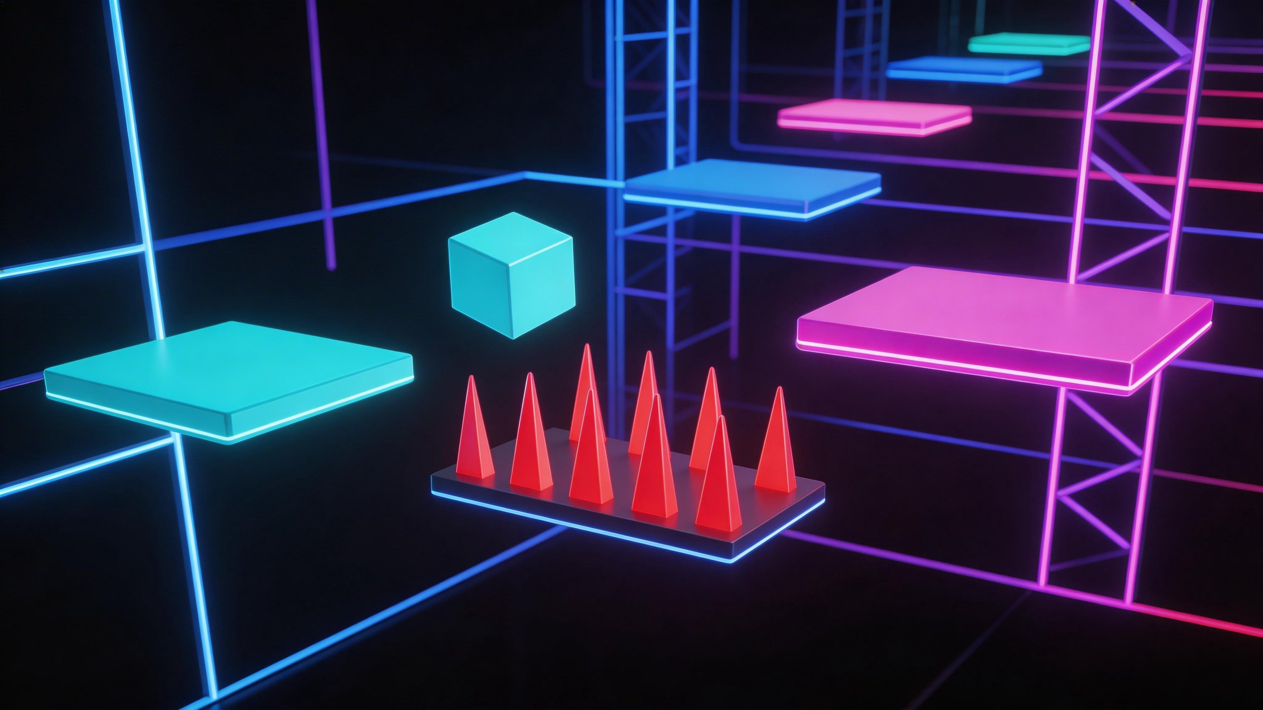 Geometry Lite gameplay